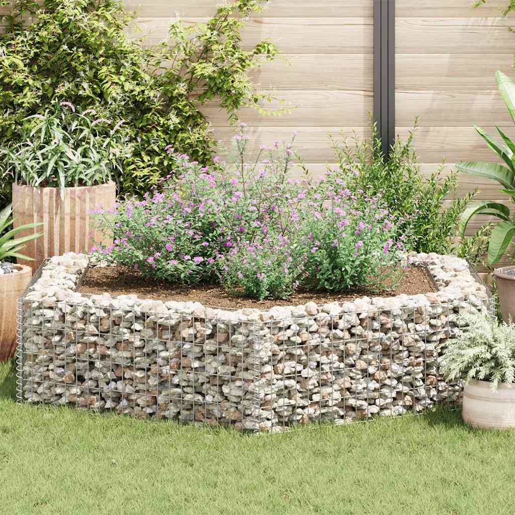 Gabion Plantenbak Verhoogd Zeshoekig