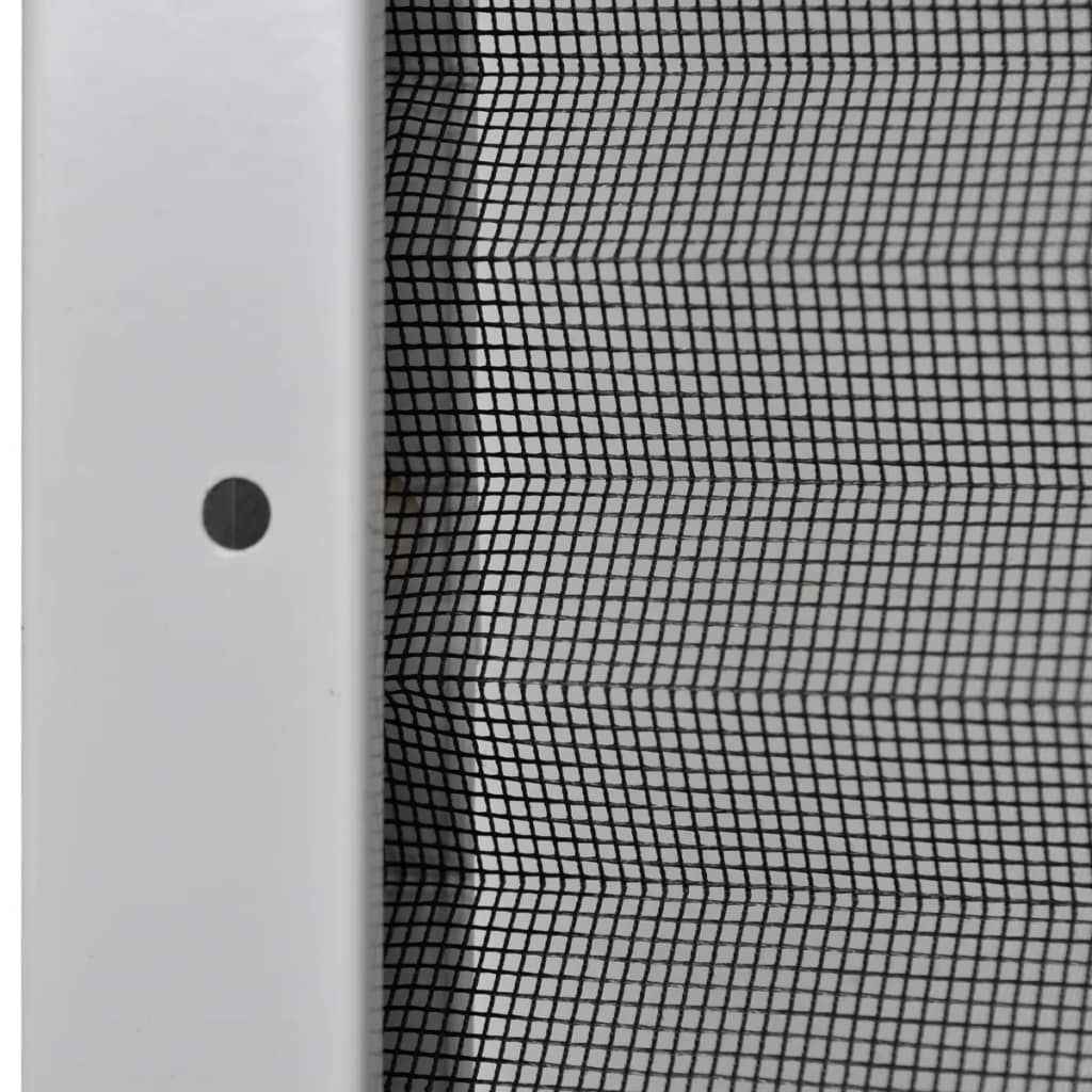 Raamhor plissé 120x120 cm aluminium