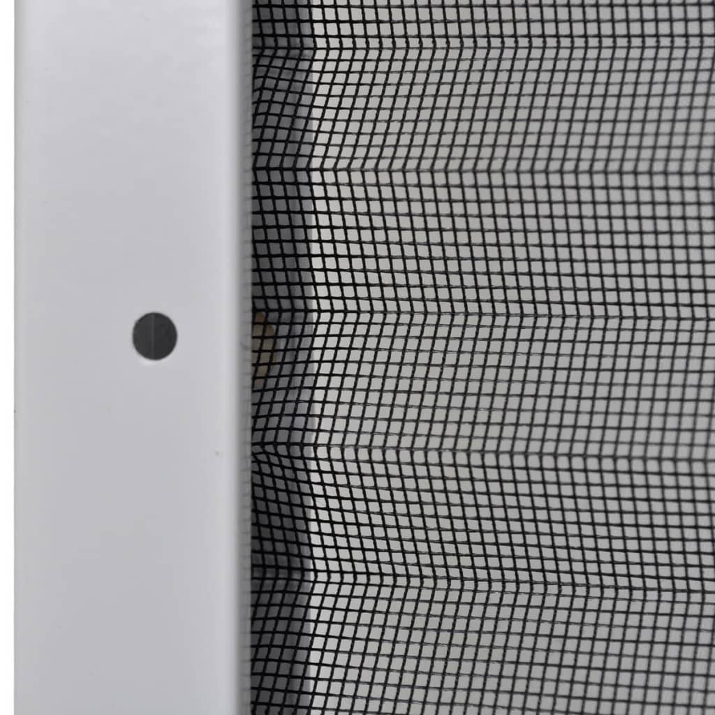 Raamhor plissé met verduistering 80x120 cm aluminium