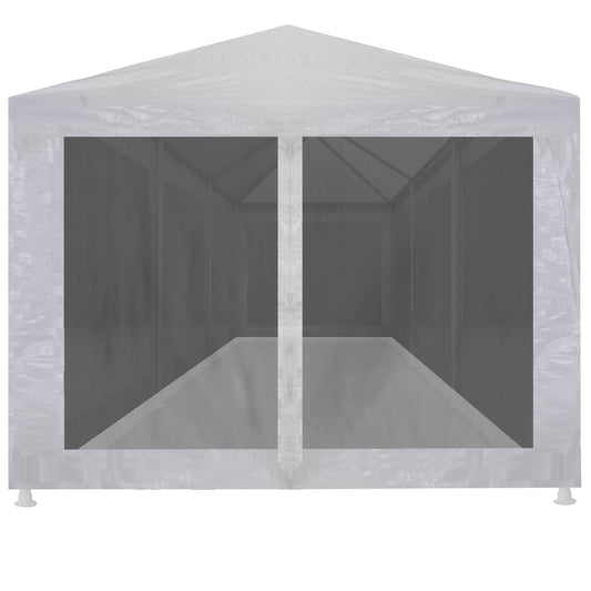 Partytent Met 8 Mesh Zijwanden
