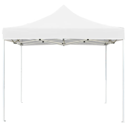 Partytent professioneel inklapbaar 3x3 m aluminium wit