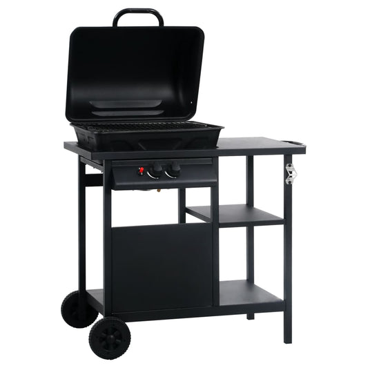 Gasbarbecue Met 3-Laags Zijtafel