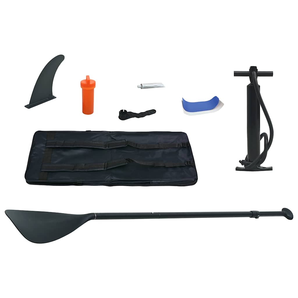 Opblaasbaar Stand Up Paddleboardset: blauw en wit