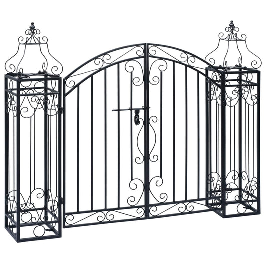 Poort Decoratief 122X20,5X100 Cm Smeedijzer
