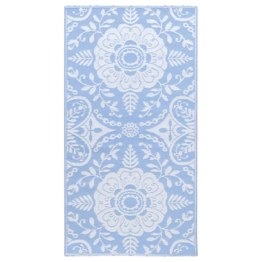 Buitenkleed ARAKIL 80x150 cm PP babyblauw