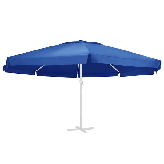 Vervangingsdoek voor parasol 610 cm azuurblauw