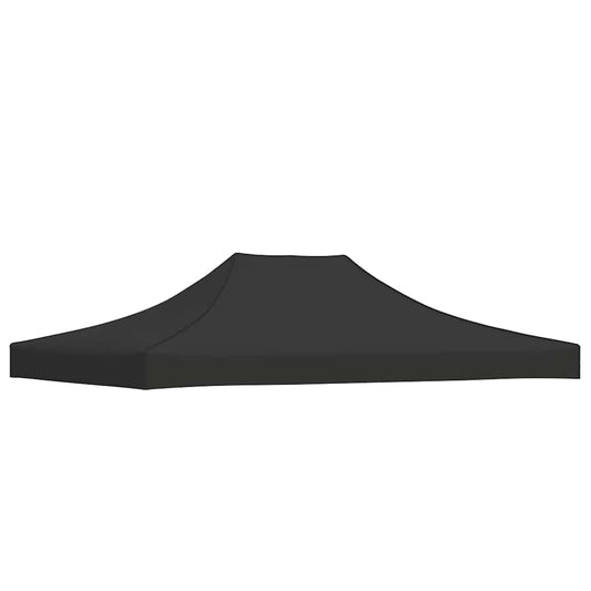 Partytentdak 270 g/m² 4,5x3 m zwart