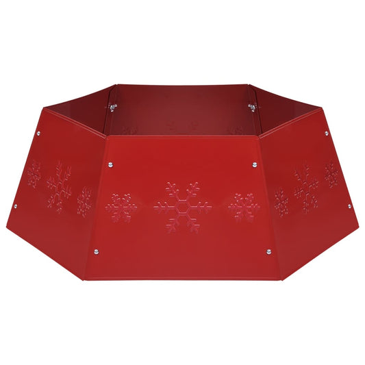 Kerstboomrok Ø68x25 cm rood