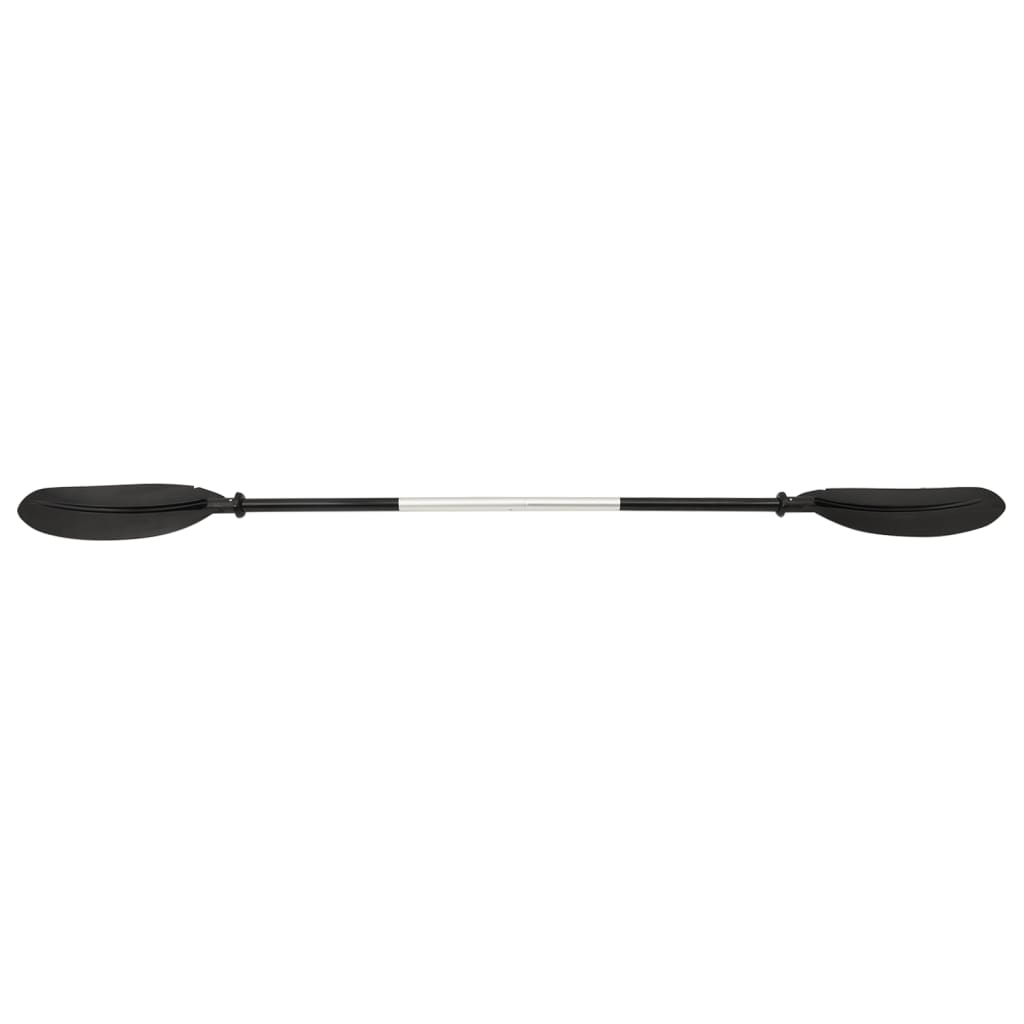 Kajak opblaasbaar 375x72x31 cm polyester zwart