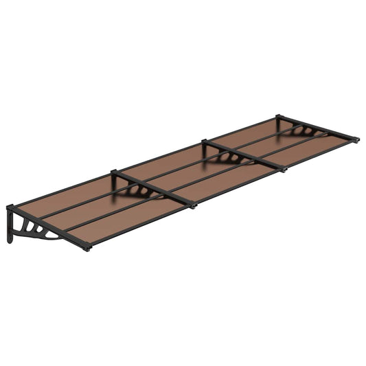 Deurluifel 297,5X90 Cm Polycarbonaat Zwart