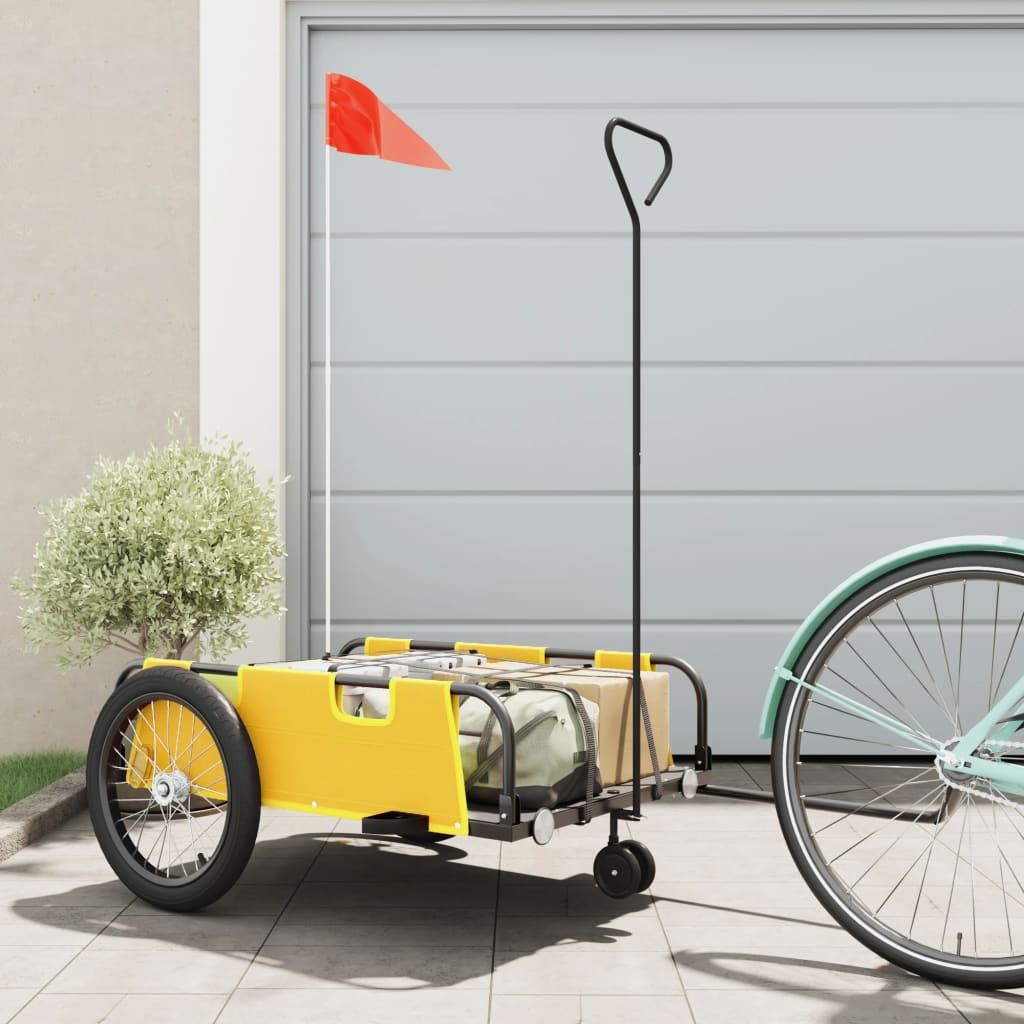 Fietstrailer Oxford Stof En Ijzer