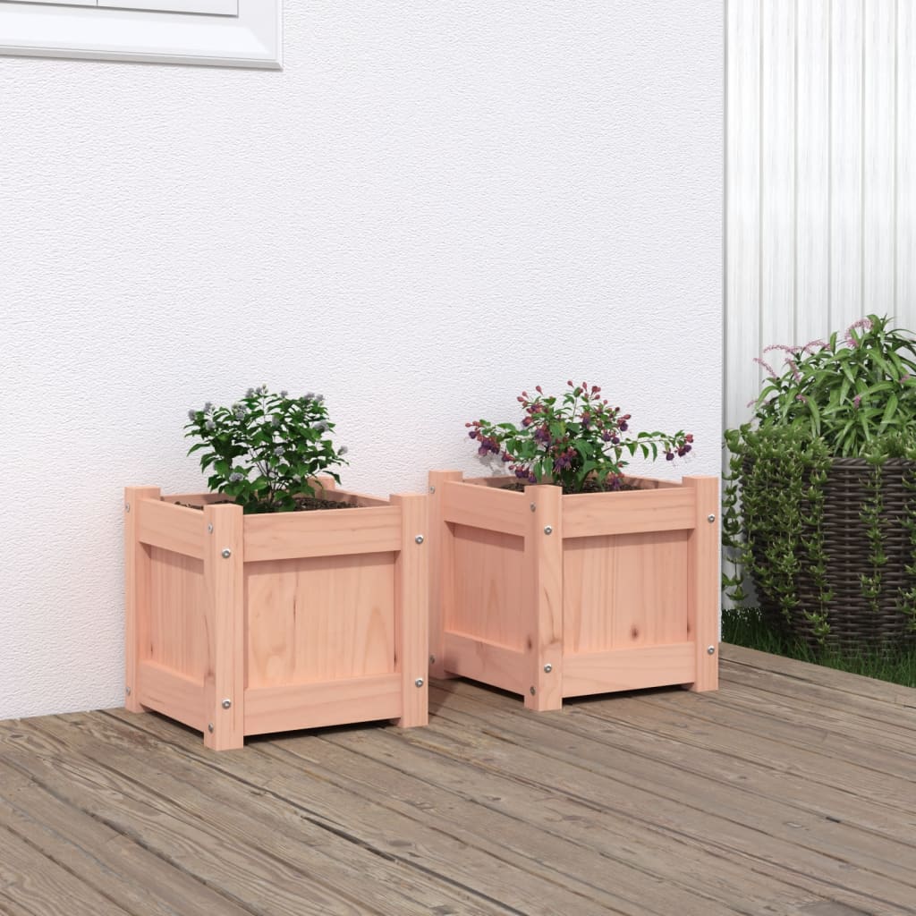Plantenbak 31X31X31 Cm Massief Douglashout