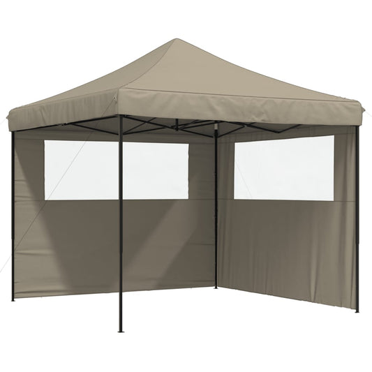 Partytent Inklapbaar Pop-Up Taupe