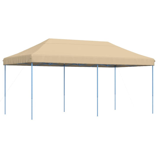 Partytent Inklapbaar Pop-Up 580X292X315 Cm Beige