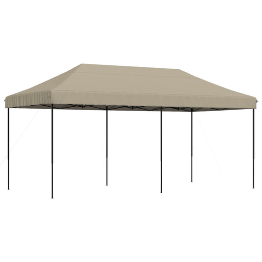 Partytent Inklapbaar Pop-Up 580X292X315 Cm Taupe