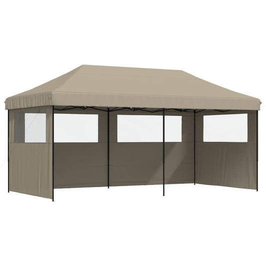 Partytent Inklapbaar Pop-Up Taupe