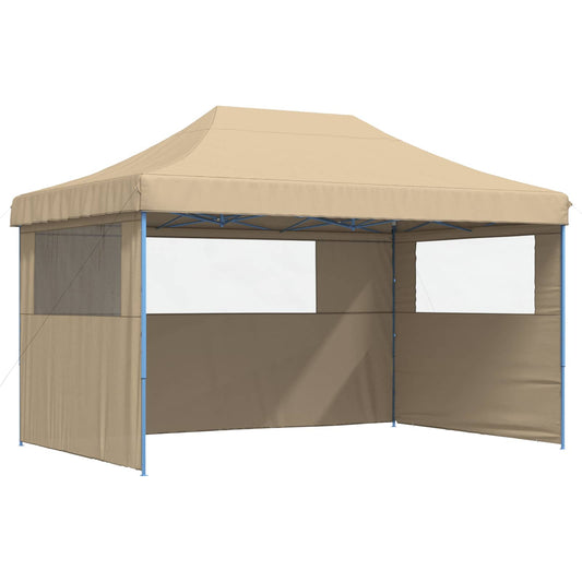Partytent Inklapbaar Pop-Up Beige