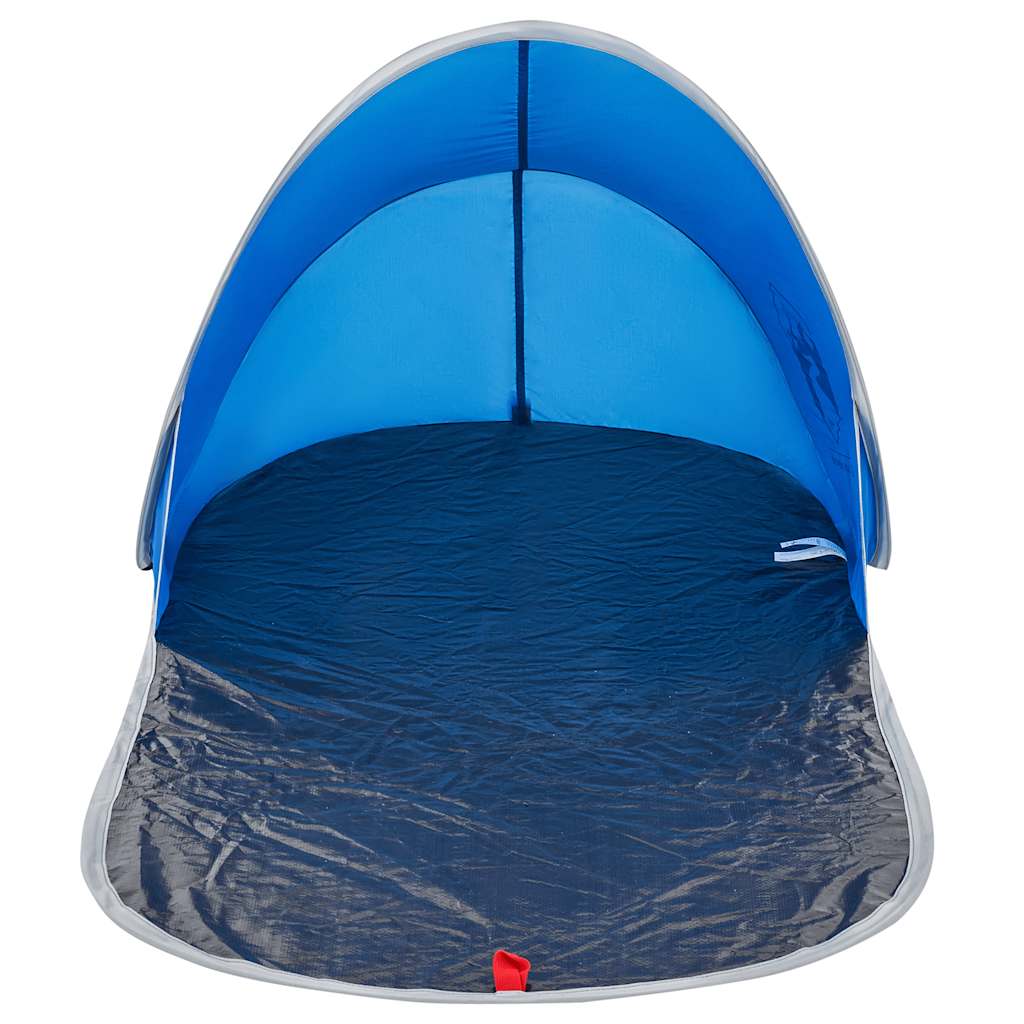 Strandtent pop-up waterdicht azuurblauw