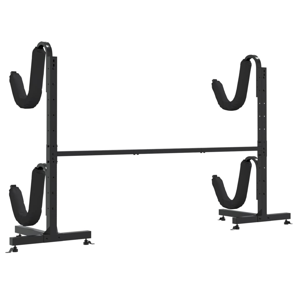 Opbergrek voor 2 kajaks 250x57x127,5 cm staal