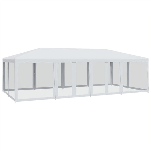Partytent Met 12 Mesh Zijwanden Hdpe