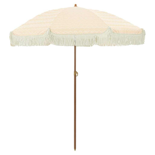 Strandparasol 160 X 160 X 196 Cm Polyester En Staal