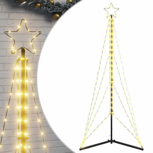 LED-kerstboom 363 LEDs warm wit 182 cm