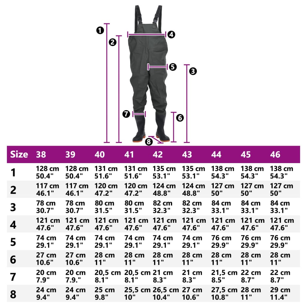 Waadpak Met Laarzen Maat 40