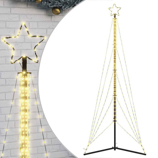 LED-kerstboom 525 LEDs warm wit 302 cm