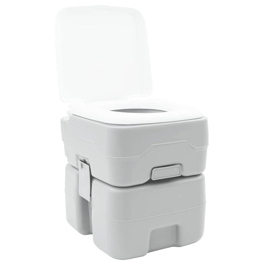 Camping Toilet Grijs 41.5 x 36.5 x 42 cm