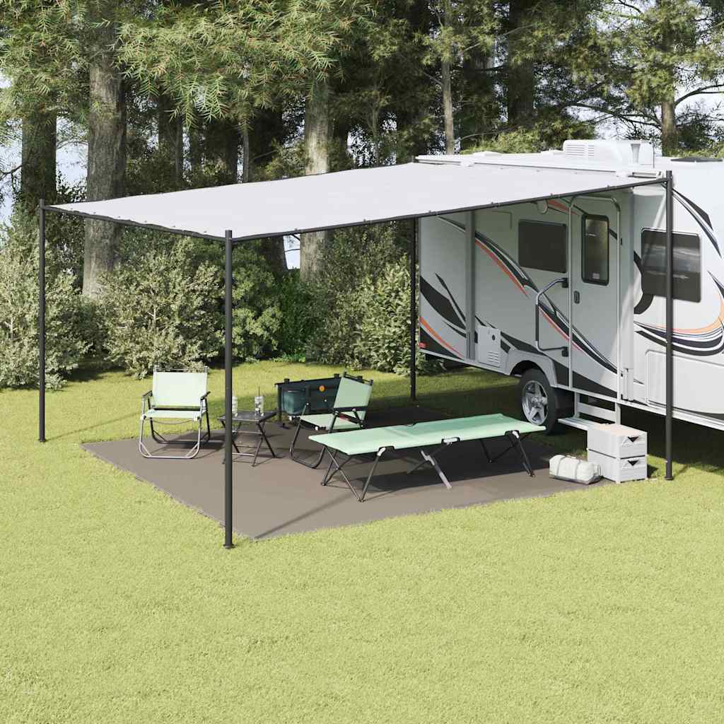 Tenttapijt 500 × 300 Cm Polyetheen Lichtgrijs
