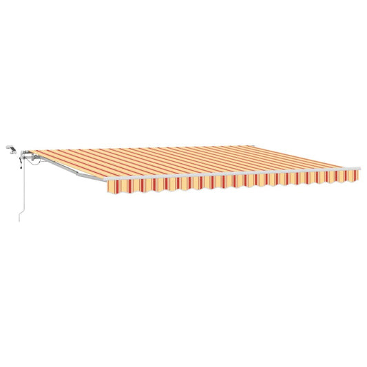 Luifeldoek Polyester Geel En Oranje