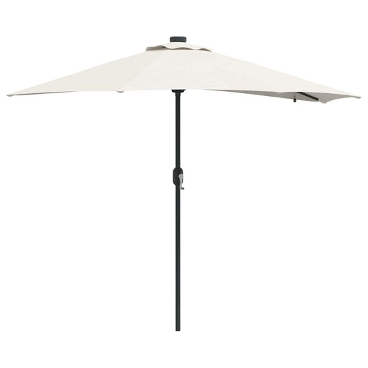 Tuinparasol 294 X 150 X 223 Cm Polyester En Staal