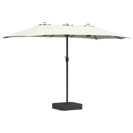 Tuinparasol 385 X 209 X 244 Cm Polyester En Staal