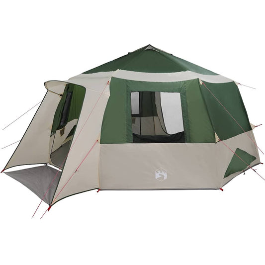 Huisje Tent met dak Groen en Grijs 500 x 500 x 294 cm