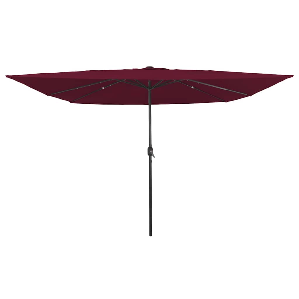 Tuinparasol 295 X 295 X 245 Cm Polyester En Staal