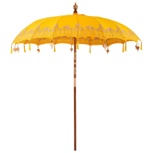 Balinese Parasol Geel 215 x 215 x 260 cm