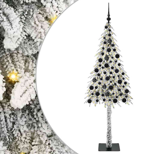 Kerstboom met 300 LED met standaard Wit 180 cm PE en staal