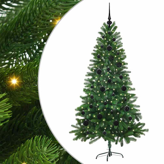 Kerstboom met 150 LED met standaard Groen 150 cm PE