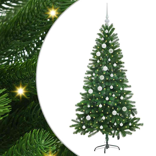 Kerstboom met 150 LED met standaard Groen 150 cm PE