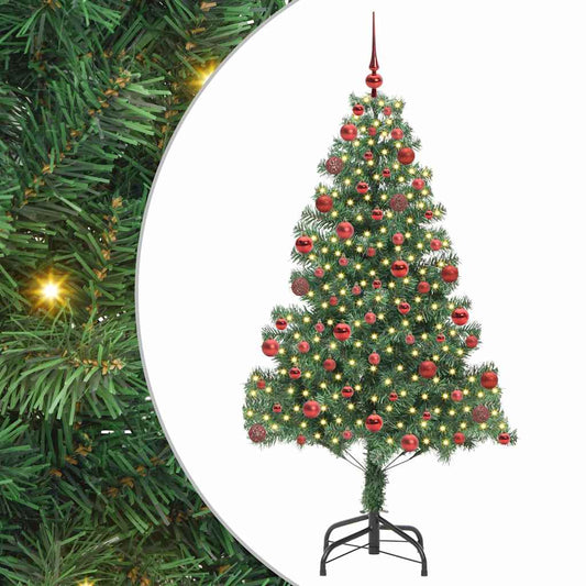 Kerstboom met 300 LED met standaard Groen 180 cm PVC