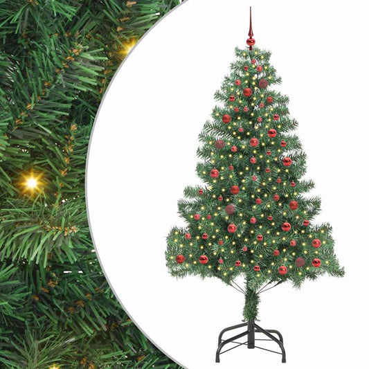 Kerstboom met 300 LED met standaard Groen 210 cm PVC