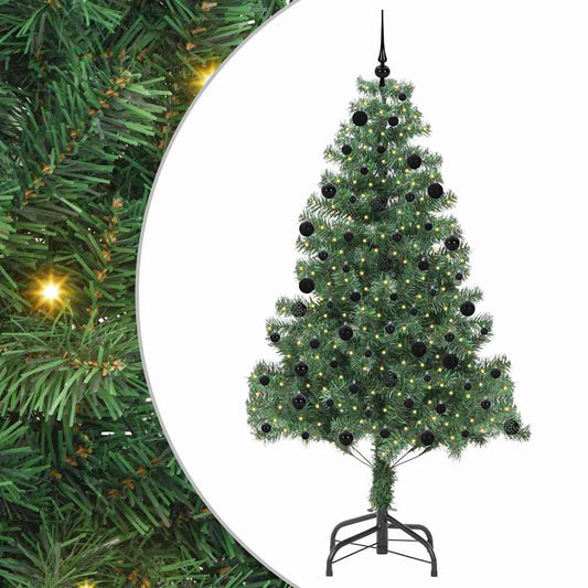 Kerstboom met 300 LED met standaard Groen 210 cm PVC