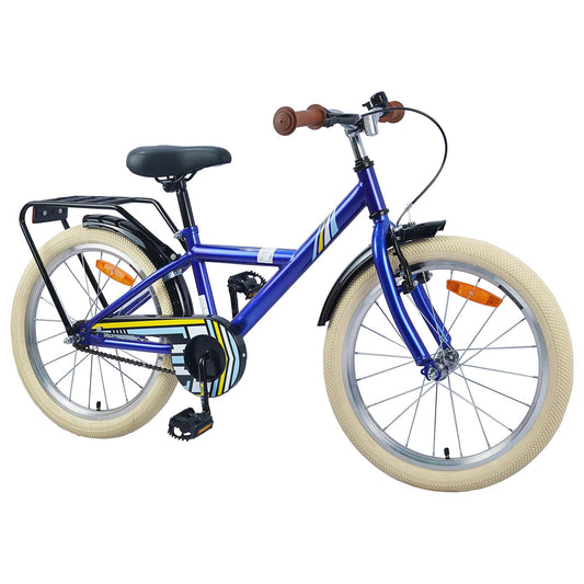 Kinderfiets 24 Inch voor 8-12 jaar oud Donkerblauw