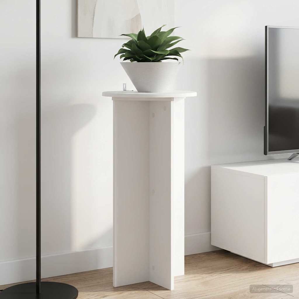 Plantenstandaard 2 Pcs Bewerkt Hout