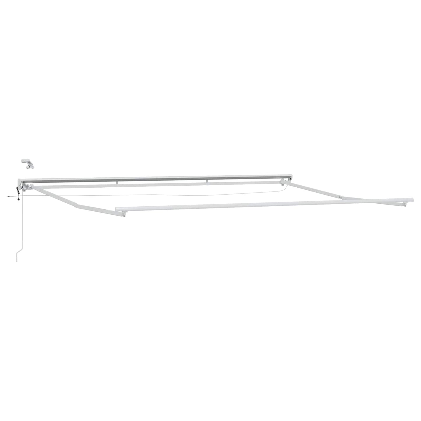 Elektrisch Zonnescherm Frame Met Led's Aluminium