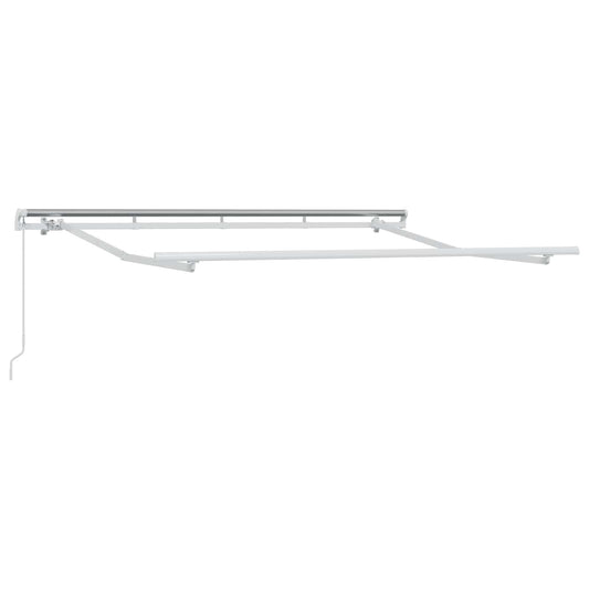 Uitschuifbare Luifel 4,5 × 3 M Polyester En Aluminium Taupe