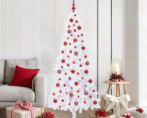 Kunstkerstboom met led-verlichting