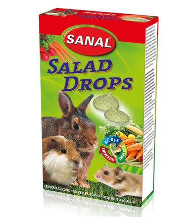 Sanal Knaagdier 3-Pack Drops Yogurt / Salad / Wild Berry 3X45 Gr