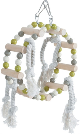 Zolux Schommel Houten Wiel Met Kralen Assorti 18X6X22 Cm
