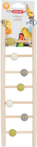 Zolux Ladder Hout 7 Treden Met Kralen 1X8,5X35 Cm
